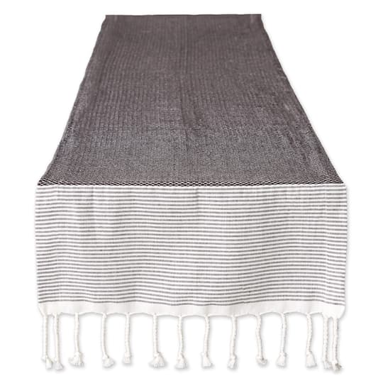 DII® 108" Bordered Dobby Table Runner